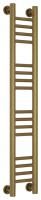 Полотенцесушитель водяной "Богема+" прямая 1000х150 (Состаренная БРОНЗА)