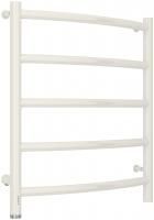 Полотенцесушитель, Сунержа, Галант 4.0, электрический, ширина, мм-532, глубина, мм-112, высота, мм-600, перемычка-выгнутая, межосевое расстояние-500, подключение-нижнее слева, электрокомплект-МЭМ, мощность, Вт-90, материал-нержавеющая сталь, назначение-си