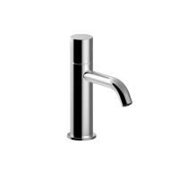 Смеситель для раковины, Fantini, Nostromo Small, отверстия для монтажа-1, высота, мм-160, вынос излива, мм-110, донный клапан-есть, нажимного типа, цвет-хром, в комплекте-ручки, подводка, ограничитель потока воды до 5 л/мин при 3 бар