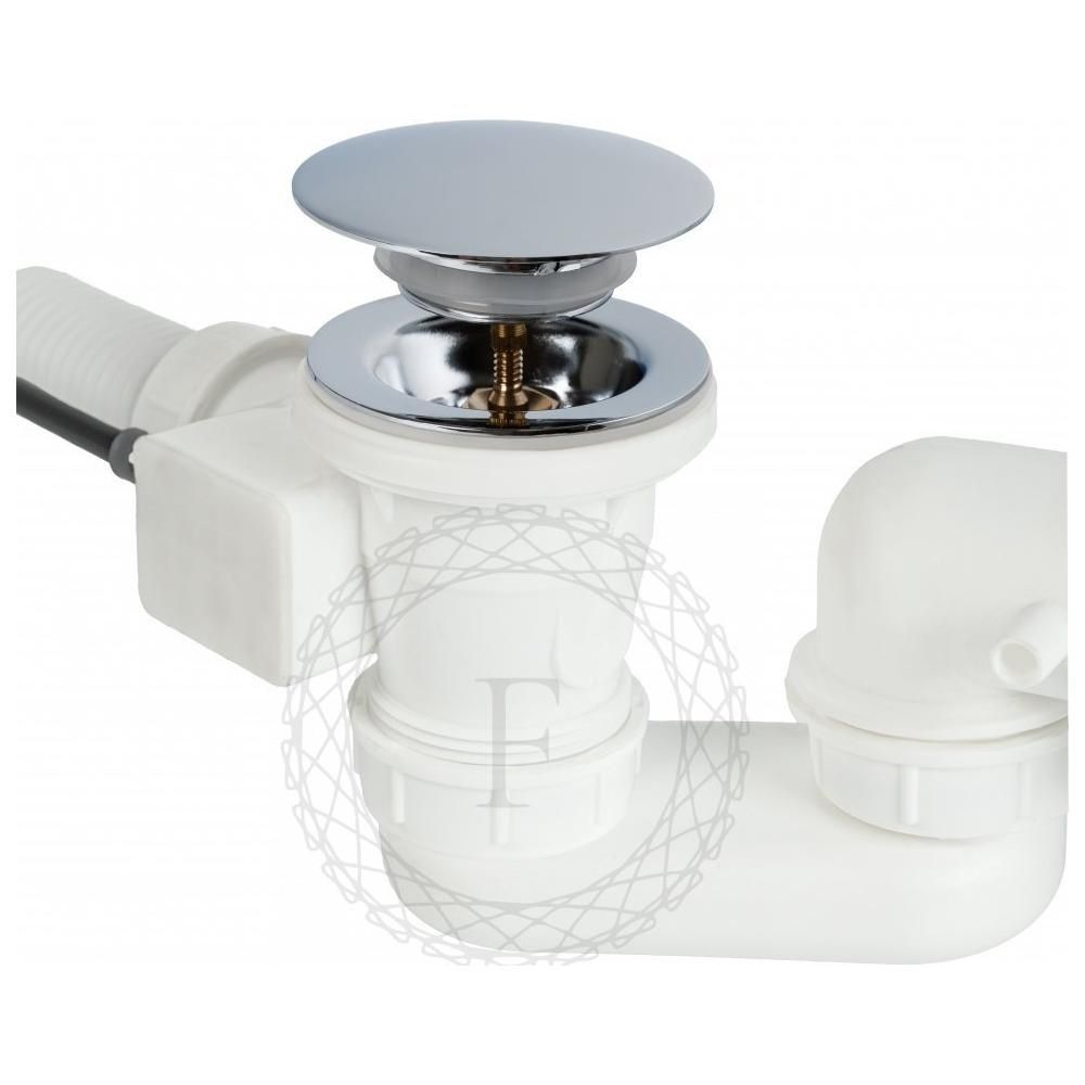 Слив-перелив (полуавтомат, 80 см.) FILARETE FL80CR, хром, артикул FL80CR