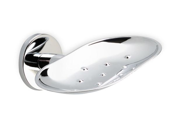 Stil Haus Liz, настенная металлическая мыльница, цвет хром