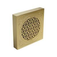 VENTILATORO Вентилятор для ванной комнаты D100 mm, с декоративной решеткой 160x160 mm, золото