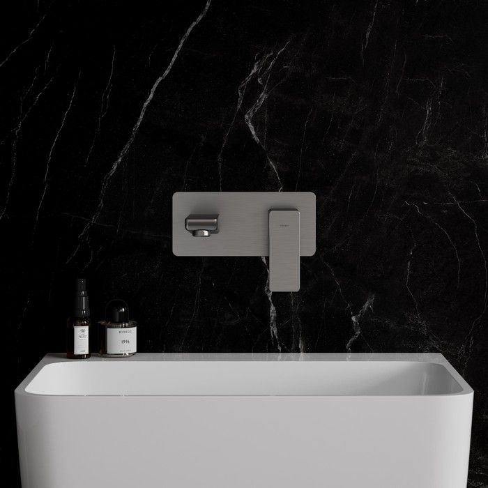 Смеситель для умывальника скрытого монтажа OMNIRES PARMA PM7415/1IN (инокс) Смеситель для умывальника скрытого монтажа OMNIRES PARMA PM7415/1IN (инокс)