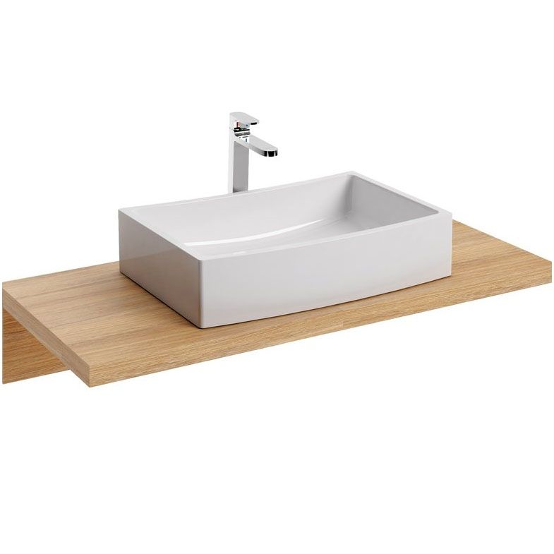 Раковина RAVAK FORMY XJM01250000 (накладная, (50*39), белый) ССП, шт