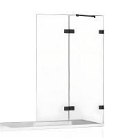 Шторка для ванны NEW TRENDY AVEXA 120 см EXK-1987 R (черный)