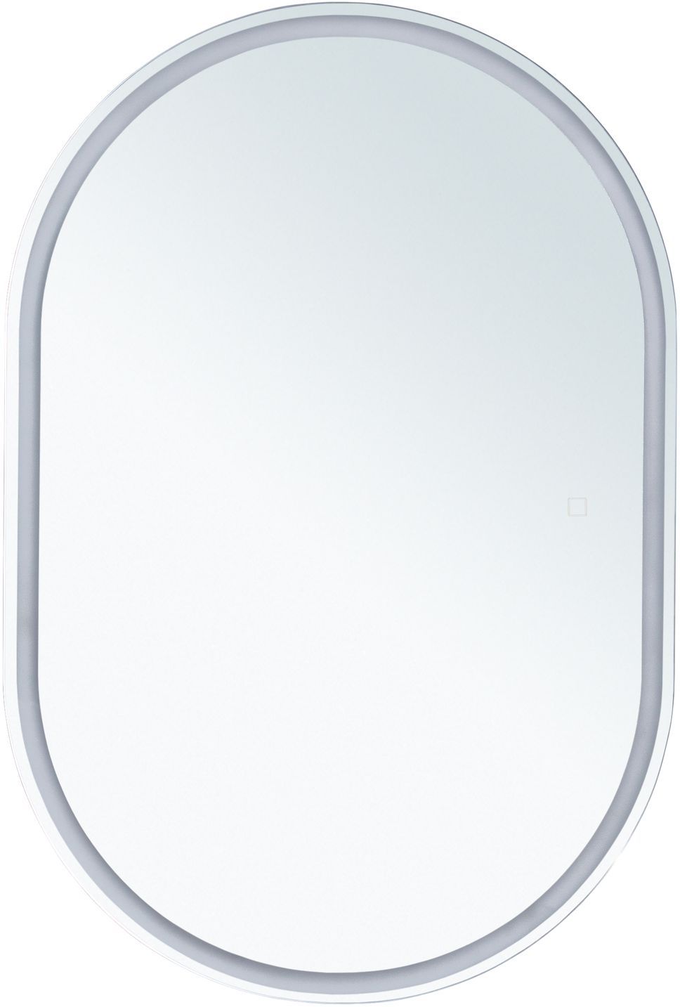 Зеркальный шкаф Aquanet Монте 60 белый, с LED подсветкой