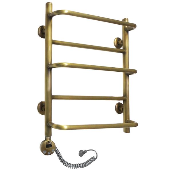 Электрический полотенцесушитель Domoterm Орфей П5 500*700 АБР E L Античная бронза