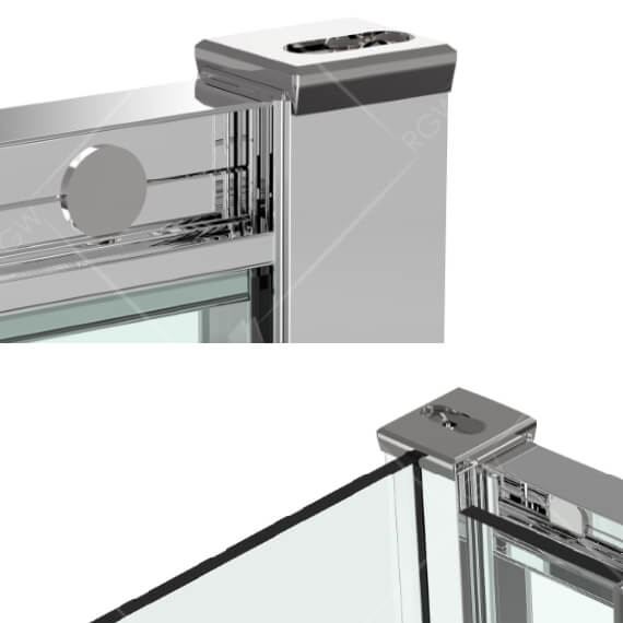 Душевой уголок RGW CL-54 (900x900, Прозрачное)