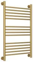 Полотенцесушитель водяной "Богема+" прямая 800х500 (Матовое ЗОЛОТО)