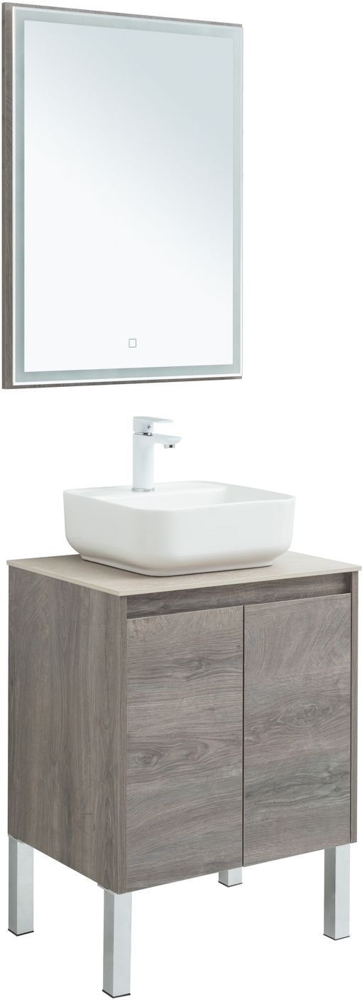 Мебель для ванной Aquanet Nova Lite 60 дуб рошелье (2 дверцы) Мебель для ванной Aquanet Nova Lite 60 дуб рошелье (2 дверцы)