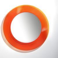 Laufen Kartell Зеркало круглое d=780мм, настенное, без подсветки, цвет: оранжевый