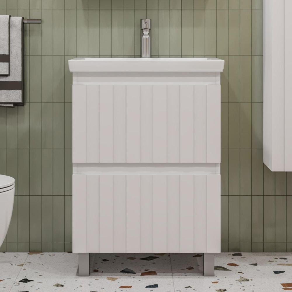 Тумба под раковину напольная VIGO Finlay tn.FIN.COM.60.2Y, 60 см, артикул tn.FIN.COM.60.2Y