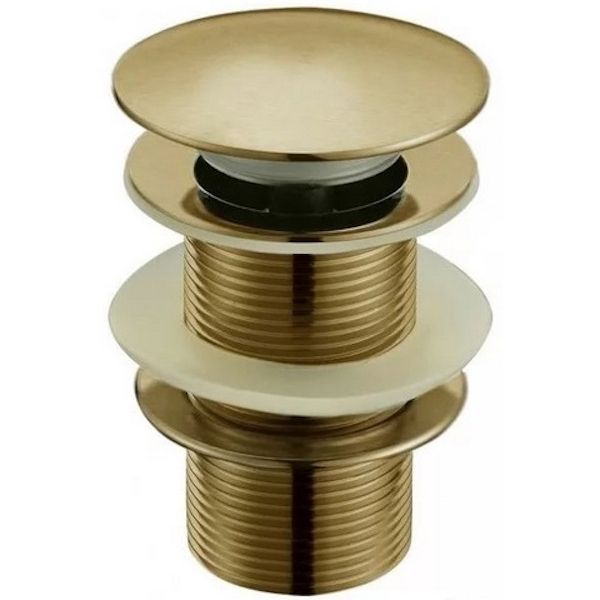 Донный клапан Melana MLN-TB с переливом Белый