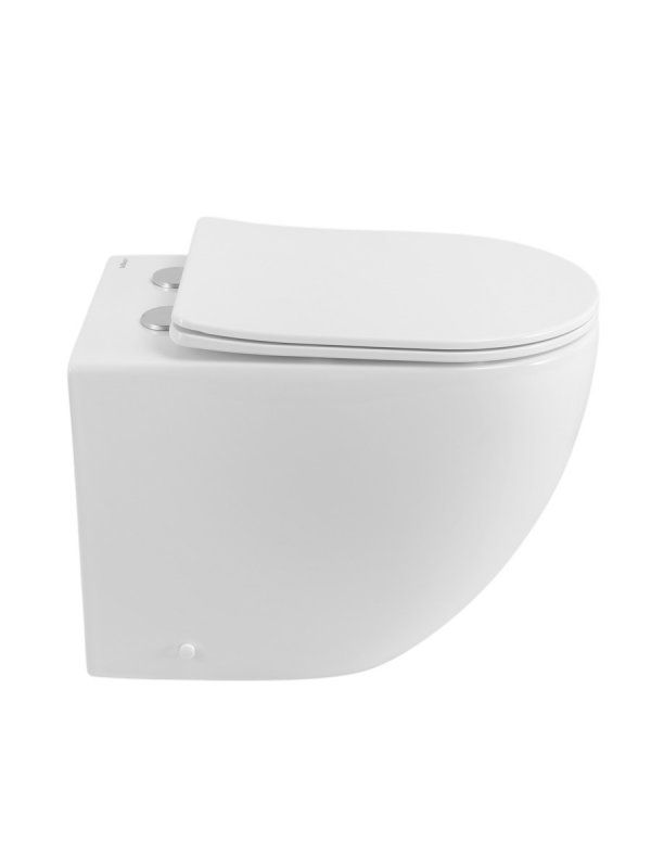 SFERA-TOR Унитаз приставной безободковый с сиденьем дюропласт soft close, BB2141CB-TOR/SC, артикул BB2141CB-TOR/SC