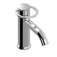 BONGIO LINEA Смеситель для раковины на 1 отверстие, однорычажный, в комплекте с донным клапаном Click-Clack, цвет хром