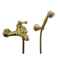 MAYA Смеситель для ванны моноком. внешний, бронза