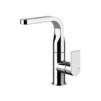 Gessi Emporio Via manzoni Смеситель для раковины с донным клапаном и соединительными шлангами, цвет: Chrome