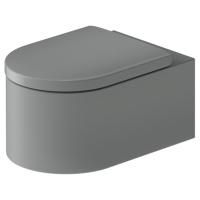 Duravit  Millio Унитаз подвесной  декор &quot;Smooth&quot;  370х570 мм, крепление в компл.,цвет светло-серый матовый