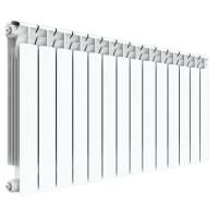 Биметаллический радиатор Rifar Alp 500 14 секций с боковым подключением