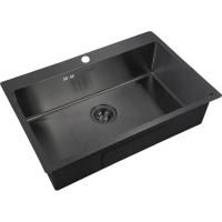 Кухонная мойка ZorG Grafit PVD 7551 GRAFIT Графит