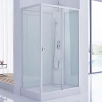 Душевая кабина SSWW W0916 R 120x80 профиль Белый матовый задние стенки прозрачные Душевая кабина SSWW W0916 R 120x80 профиль Белый матовый задние стенки прозрачные