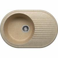 Кухонная мойка Polygran F-16 №302 76 Песочная Кухонная мойка Polygran F-16 №302 76 Песочная