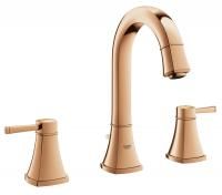 Смеситель для раковины GROHE Grandera на 3 отверстия с донным клапаном, высокий излив, теплый закат глянец (20389DA0) Смеситель для раковины GROHE Grandera на 3 отверстия с донным клапаном, высокий излив, теплый закат глянец (20389DA0)