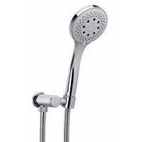 Bongio Душевой комплек с ручной лейкой с гибким шлангом, выводом для душа, цвет хром