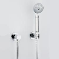 THG MOSSI CRISTAL CLAIR Душевой комплект с ручным душем, шланг 1500 мм., держатель и подвод воды, цвет хром