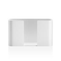 Салфетница, Decor Walther, Stone, ширина, мм-270, глубина, мм-130, высота, мм-160, минеральный материал, цвет-белый