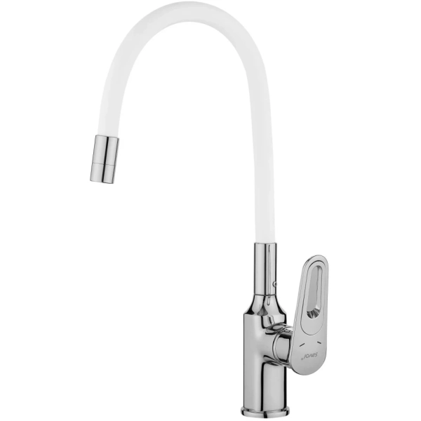 Смеситель для кухни с гибким изливом Savol S-600606A, хром