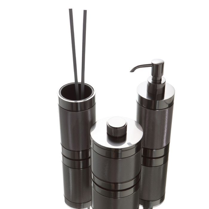 Bertocci Officina 01 Дозатор настольный , цвет черный матовый, артикул 127 7548 0800