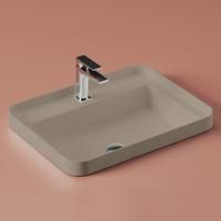 Artceram FUORI SCALA Раковина встраиваемая, 60х45см, c 1 отв под смеситель, без перелива, цвет: matera