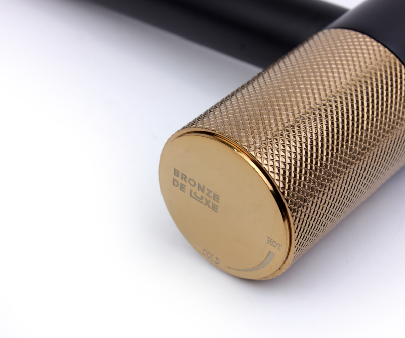 Смеситель для раковины Bronze de Luxe AVANTGARDE 2010MH, черный, артикул 2010MH