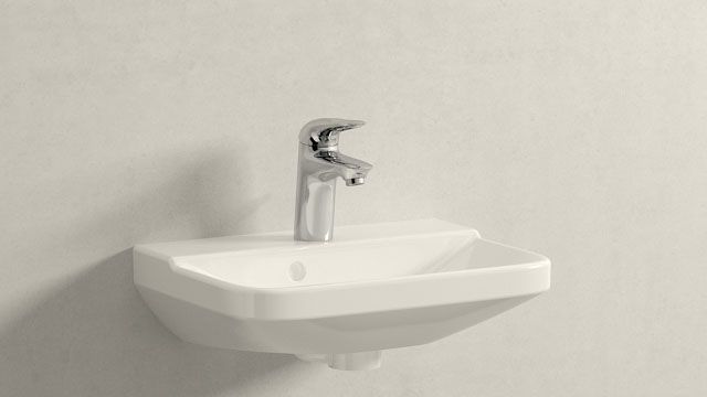 Смеситель для раковины GROHE Eurostyle с цепочкой, хром (23713003)