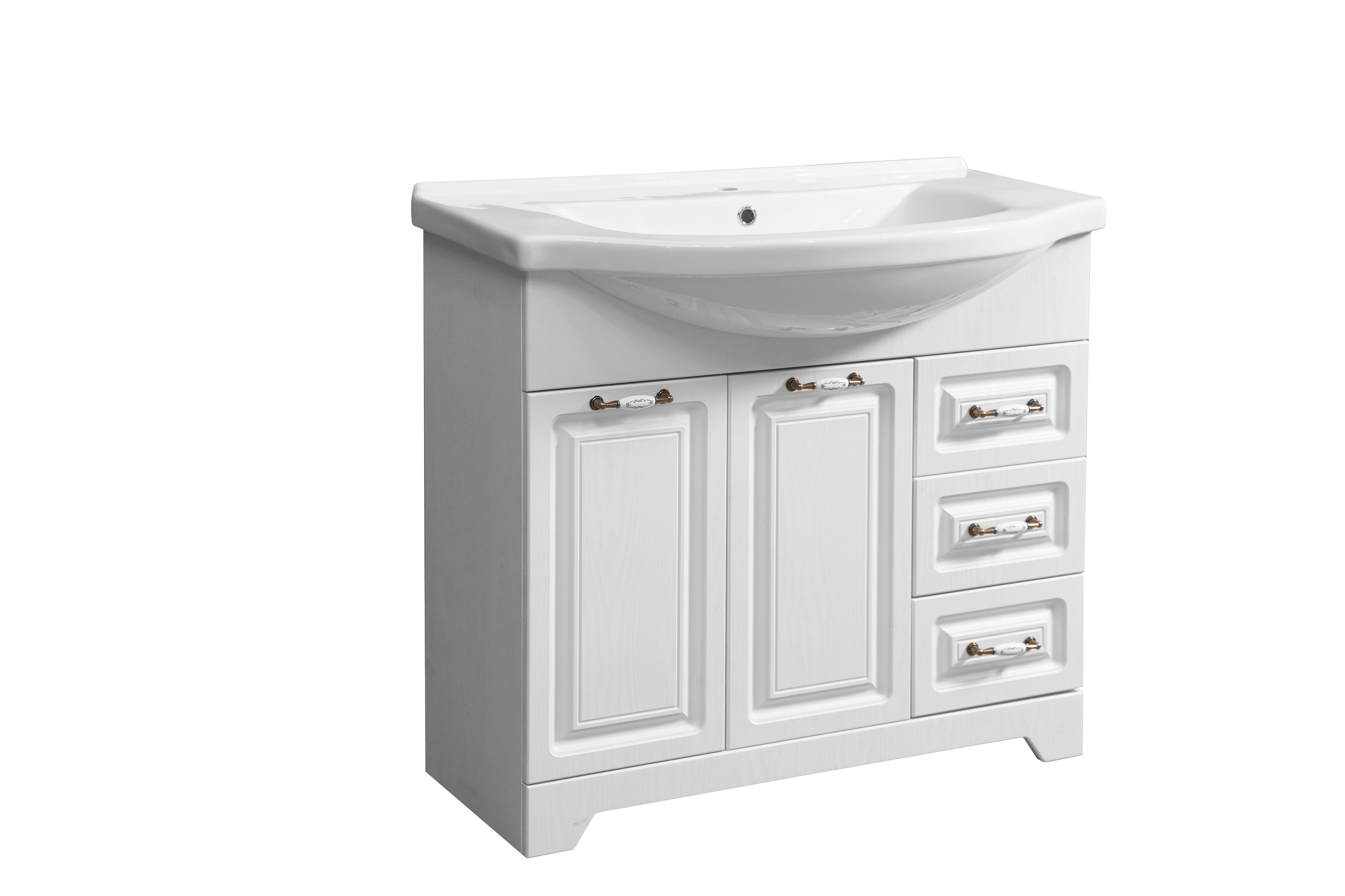 Тумба "Кармела 90", ольха белая, Эльбрус 90