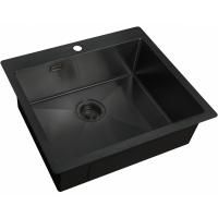 Кухонная мойка ZorG Light Grafit ZL R 590510 GRAFIT Графит