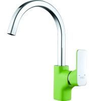 Смеситель для кухни D&K Berlin Humboldt DA1432412 Хром Зеленый