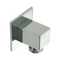 QUADRA Штуцер душевой, 1/2"x1/2", хром