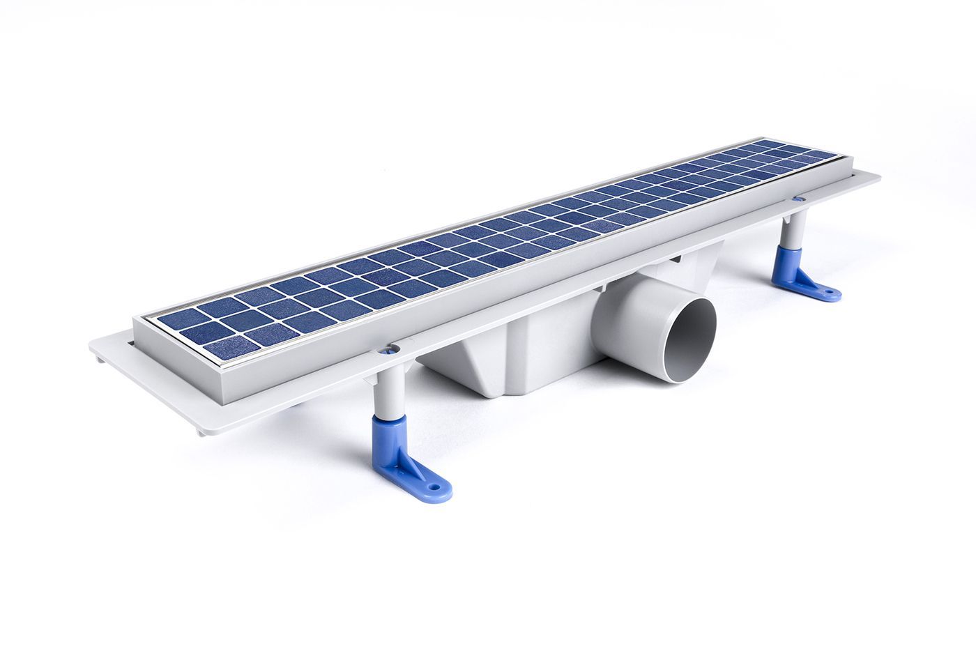 Душевой уголок Ambassador Nord 13011109-ST4, квадратный, линейный трап, 100х100