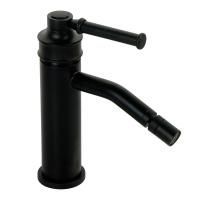 ERMITAGE MINI Смеситель для биде моноком., ручка сверху латунь, черный матовый