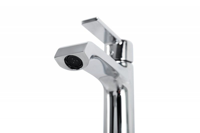 AURORA Смеситель для раковины без донного клапана, хром AURORA-LVM-CRM-W0, артикул AURORA-LVM-CRM-W0