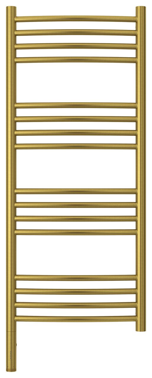 Полотенцесушитель электрический "БОГЕМА 3.0" 1000х400 / МЭМ левый (Состаренная латунь)