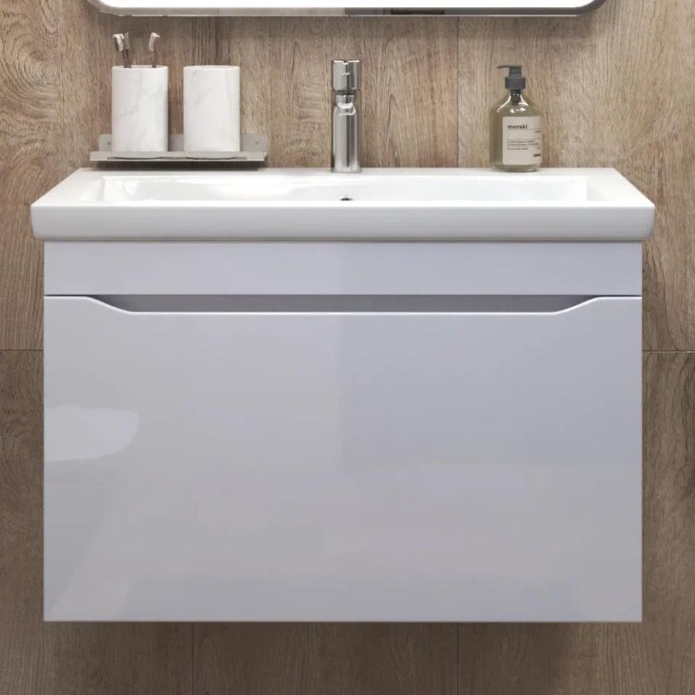 Тумба под раковину подвесная VIGO Grani 166, 80 см, артикул 166