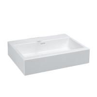 Laufen Living City Раковина 600х460х140мм без отв. под смеситель, цвет: белый (отшлифована под столешницы из камня/стекла)