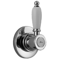 HUBER Victorian Запорный вентиль 3/4",внутренняя и внешняя части в комплекте, цвет хром HUBER Victorian Запорный вентиль 3/4",внутренняя и внешняя части в комплекте, цвет хром