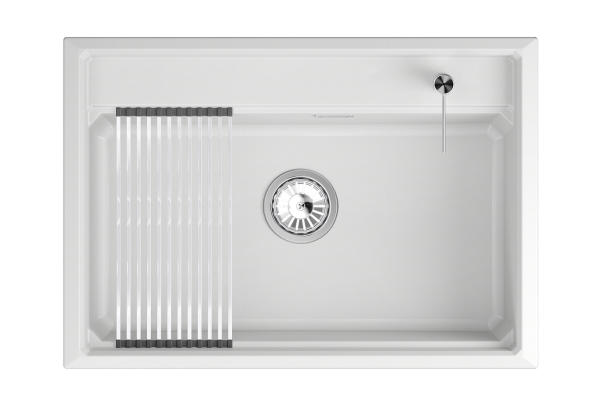 Кухонная мойка GRANULA кварц (7301i, АРКТИК)