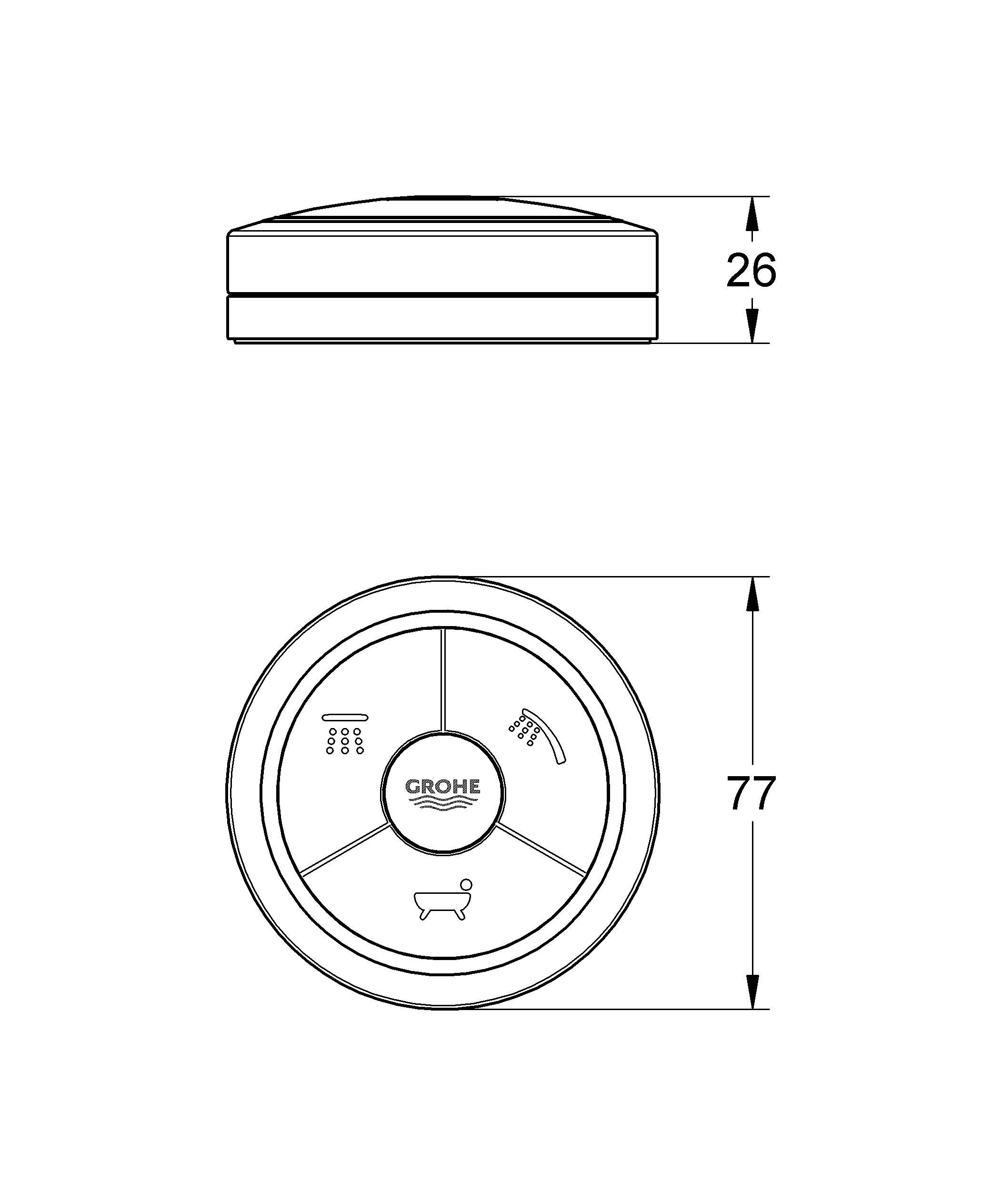 панель управления GROHE (48114000) панель управления GROHE (48114000)