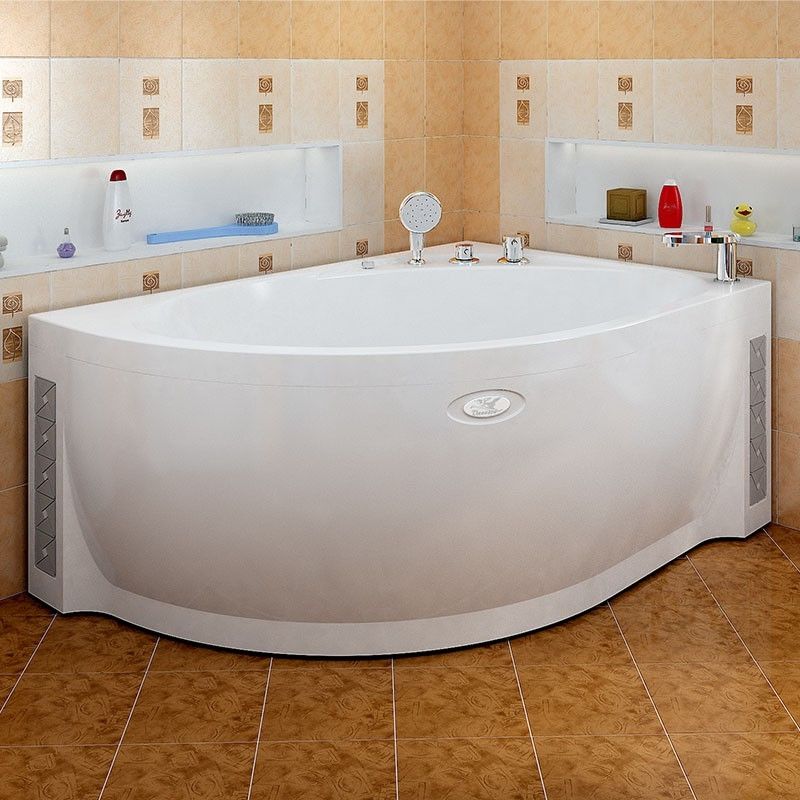 Акриловая ванна Radomir Vannesa Мелани 140x95 R 2-01-0-2-1-212 Белая без гидромассажа