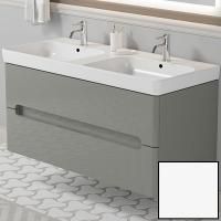 Тумба с раковиной SanVit Форма 120 kforma1201 в цвете Ral подвесная Белый глянец Тумба с раковиной SanVit Форма 120 kforma1201 в цвете Ral подвесная Белый глянец